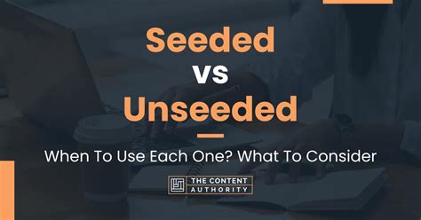 unseeded|UNSEEDED Definition & Meaning 